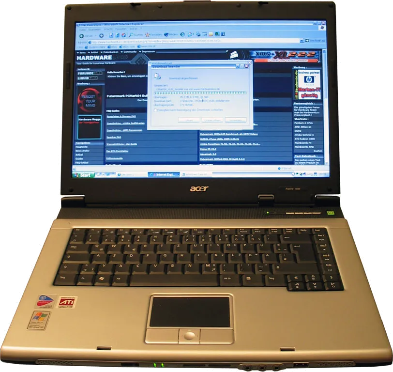 Восстановление разъемов питания Acer Aspire 1680
